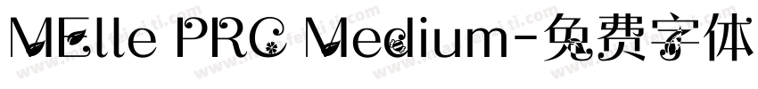 MElle PRC Medium字体转换